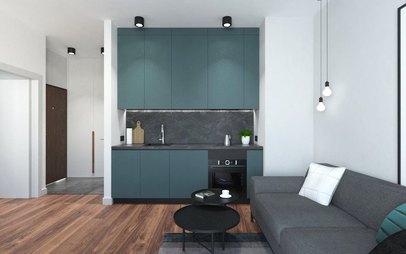 amenajare living cu bucatarie modern amenajare apartament modern