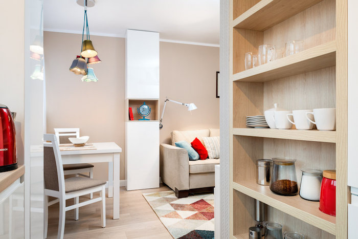 amenajare garsoniera moderna living