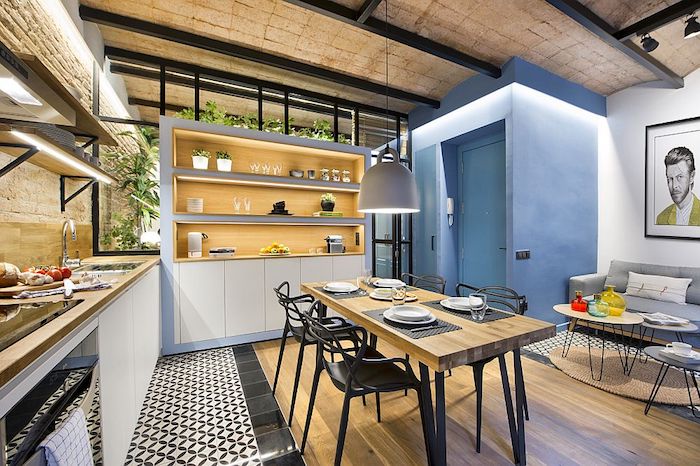 Amenajare apartament de 40 mp cu un decor deosebit