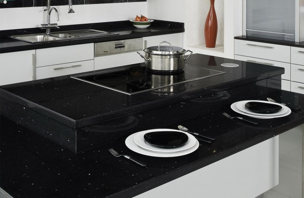 blat pentru bucatarie din quartz bucatarie moderna