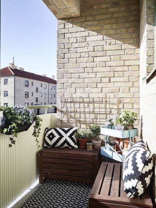 idei balcon amenajare balcon deschis