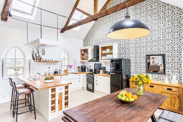 idee amenajare bucatarie open space casa