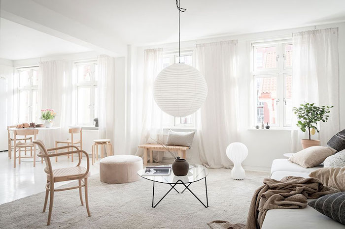 amenajare apartament in stil scandinav cu mobilier in stil scandinav