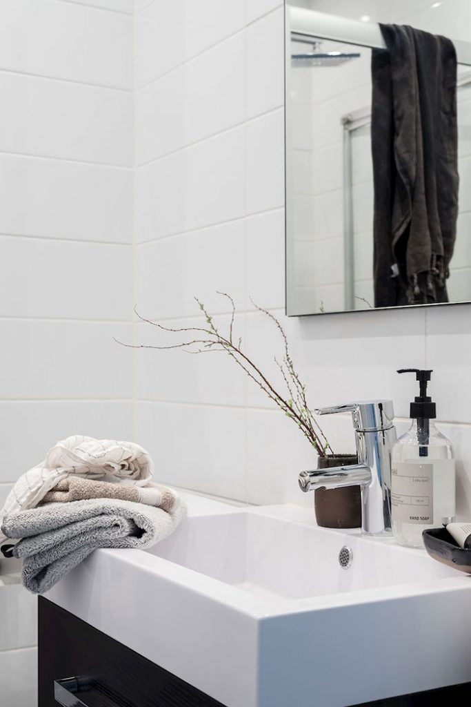 amenajare baie in stil scandinav mobilier in stil scandinav
