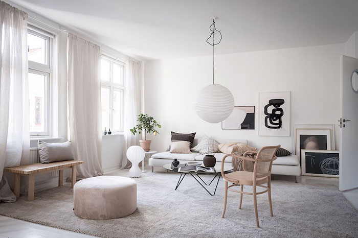 amenajare living modern in stil scandinav mobilier in stil scandinav