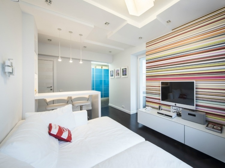 20 de idei pentru amenajarea peretilor din living