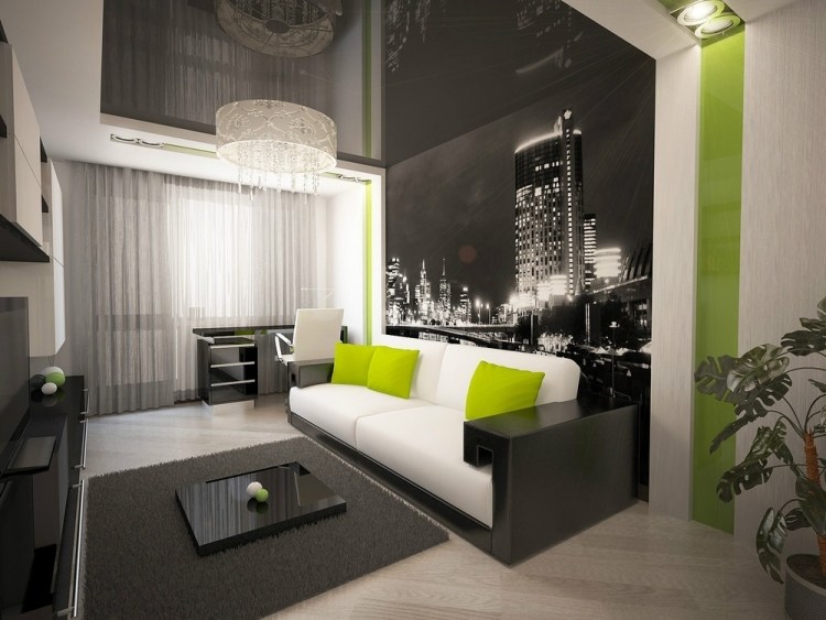 20 de idei pentru amenajarea peretilor din living