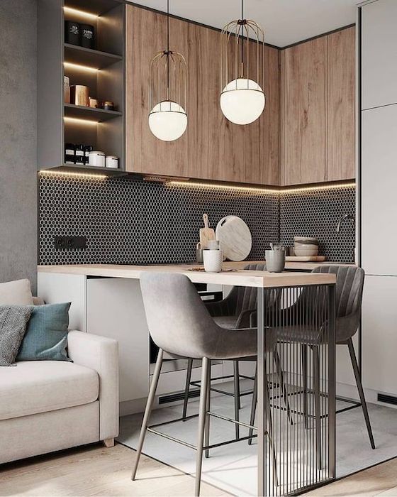 bucatarie open space moderna