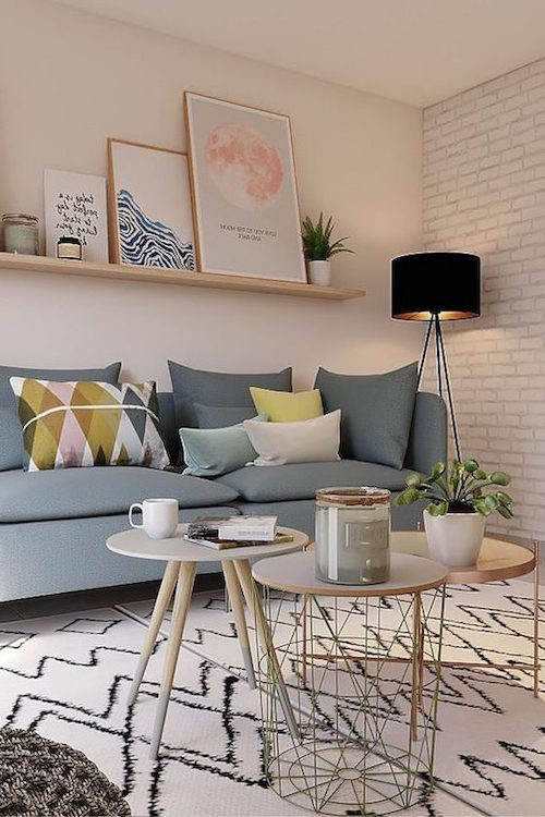 Idei amenajare living | Top 20 poze si idei