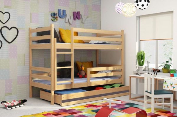 pat suprapus copii pat suprapus din lemn masiv