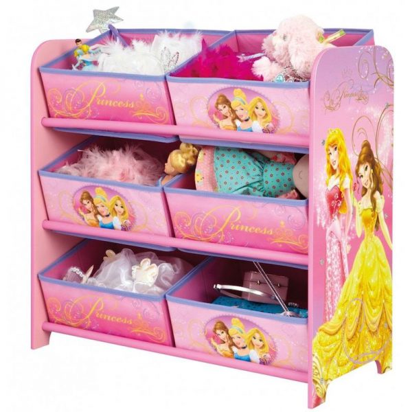 suport depozitare jucarii disney princess mobilier camera copii