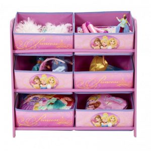 suport pentru depozitare jucarii copii roz 6 sertare disney princess
