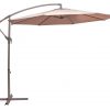 Umbrela de gradina maro Design modern Diametru 3 m
