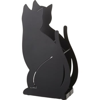 Suport pentru umbrelă YAMAZAKI Cat, negru