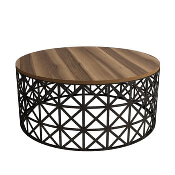 05f1cd4d925a2a2b98c78f6be84693d916a23115-350x350.jpeg Măsuță auxiliară Selin Walnut, ⌀ 90 cm