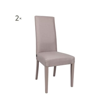 Set 2 scaune cu husă din piele ecologică Evergreen House Dinner
