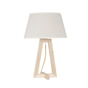 Lampă de masă cu cadru din lemn Olie