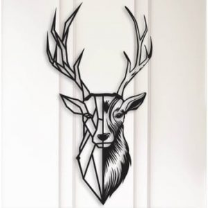 Decorațiune metalică pentru perete Mighty Deer