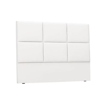 Tăblie tapițată pentru pat THE CLASSIC LIVING Aude, 160 x 120 cm, alb