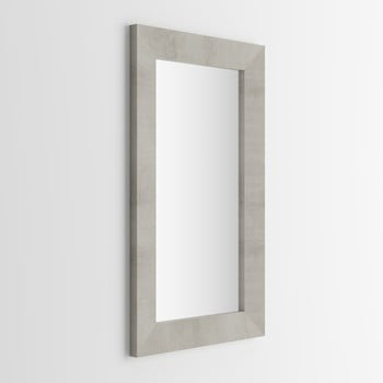 Oglindă, decor beton MobiliFiver Giuditta, 65 x 110 cm