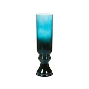 Vază din cristal Santiago Pons Classy, înălțime 65 cm, albastru