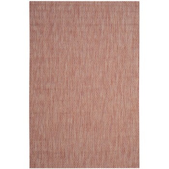 Covor potrivit pentru exterior Safavieh Como, 231 x 160 cm, bej - roșu