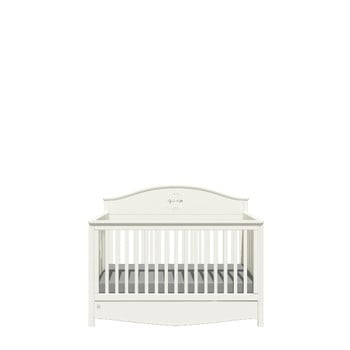 Pătuț variabil pentru copii cu sertar BELLAMY GoodNight, 70 x 140 cm, alb