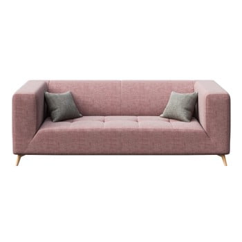 Canapea cu 3 locuri MESONICA Toro, roz