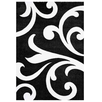 Covor Tomasucci Damsko, 140 x 190 cm, negru