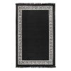 Covor reversibil Justed, 140 x 215 cm, bej-negru