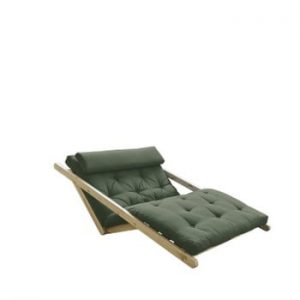 Canapea extensibilă Karup Design Figo Natural, verde
