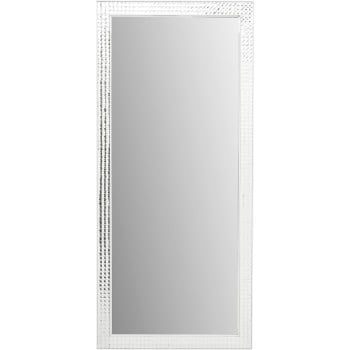 Oglindă de perete Kare Design Crystals Chrome, 180 x 80 cm