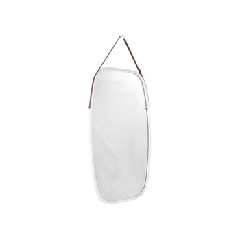 Oglindă de perete cu ramă albă PT LIVING Idylic, lungime 74 cm