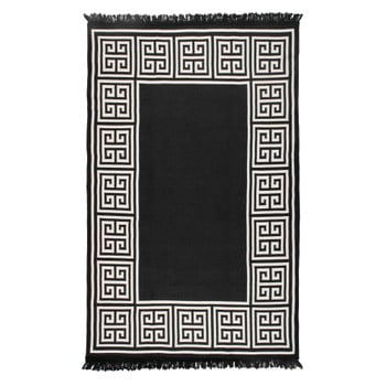Covor reversibil Athena, 140 x 215 cm, bej-negru