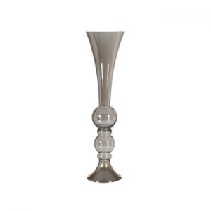 Vază din cristal Santiago Pons Classy, înălțime 88 cm, argintiu