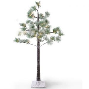 Copac decorativ LED DecoKing Snowpine, inaltime 1 m