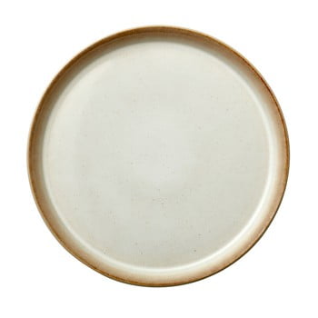 Farfurie din gresie ceramica Bitz Basics Cream, ⌀ 27 cm, crem