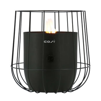 Lampa pe gaz Cosi Basket, inaltime 31 cm, negru