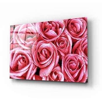 Tablou din sticla Insigne Pink Roses