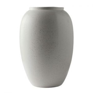 Vaza din ceramica Bitz Basics Matte Cream, inaltime 50 cm, crem