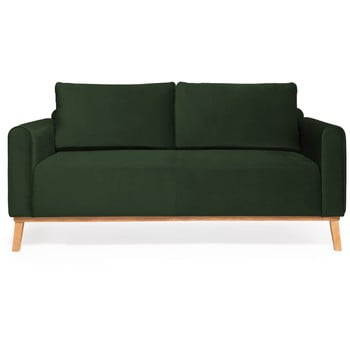 Canapea cu 3 locuri Vivonita Milton Trend, verde inchis